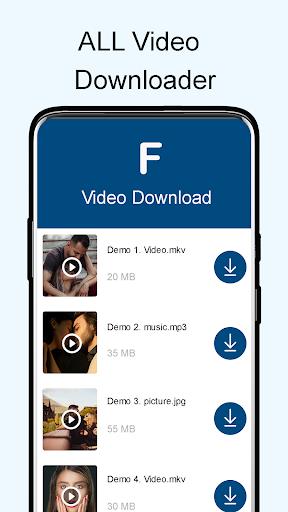 X Hot Video Downloader- Free Video Downloader 2021 Capture d'écran 1