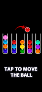 Ball Sort Puzzle: Bubble Sort Capture d'écran 1