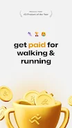 Fitmint: Get paid to walk, run スクリーンショット 1