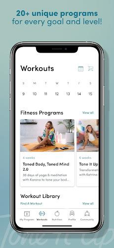 Tone It Up: Fitness App स्क्रीनशॉट 3