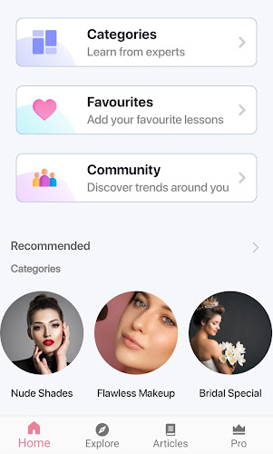 Makeup Tutorial App Capture d'écran 4