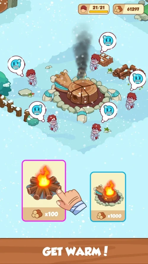 Icy Village: Tycoon Survival應用截圖第4張