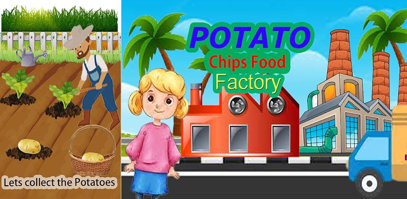 Potato Chips Food Factory Game स्क्रीनशॉट 3