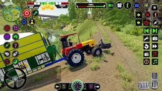 Tractor Game 3D Indian Tractor Скриншот 4