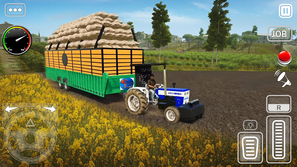 Farmer Tractor Driving Games 스크린샷 4