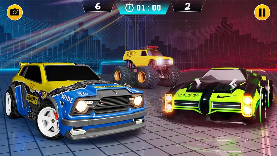 Rocket Car Racing Games 3D Captura de tela 3