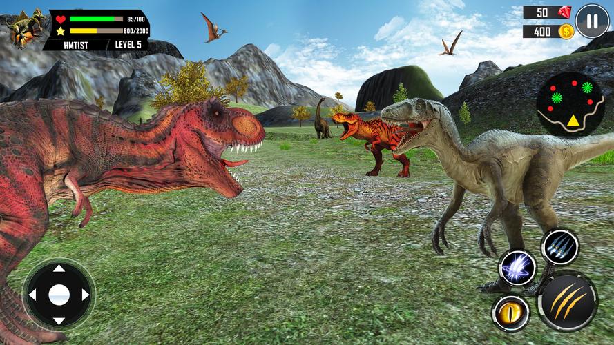 Dinosaur Simulator 3d offline Captura de tela 2