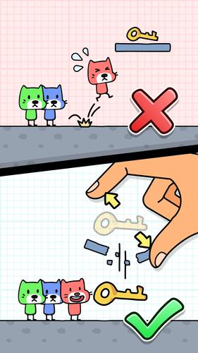 Brain cat: tricky puzzles स्क्रीनशॉट 1