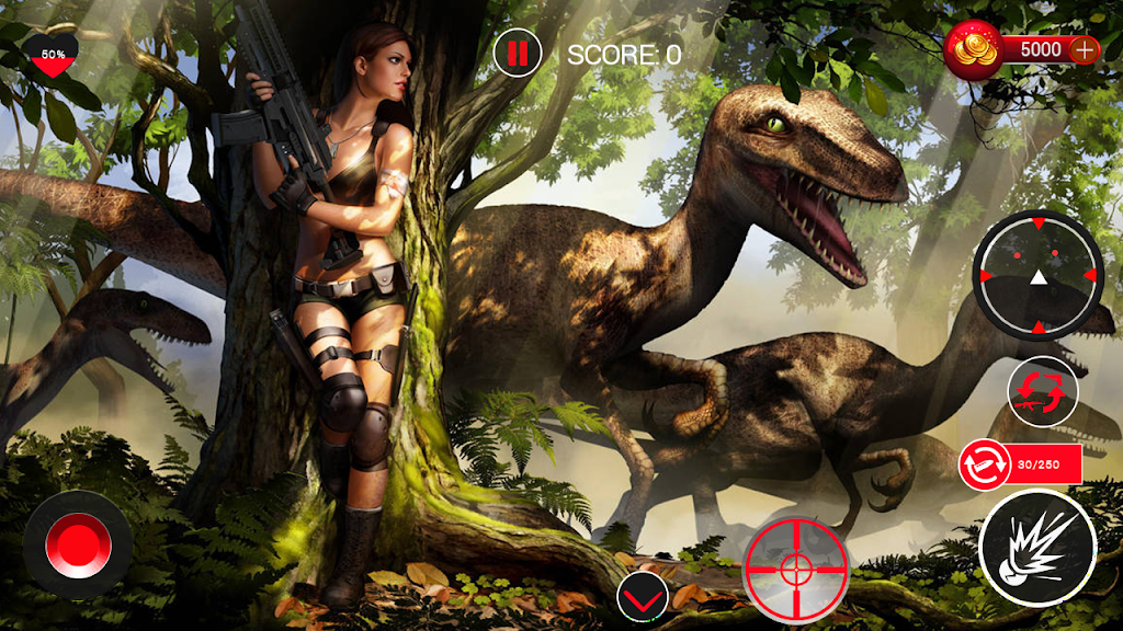 Dinosaur Destruction Super Dino&Deadly Dino Hunter Capture d'écran 1
