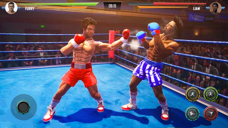 Real Kick Boxing Games 2023 스크린샷 2