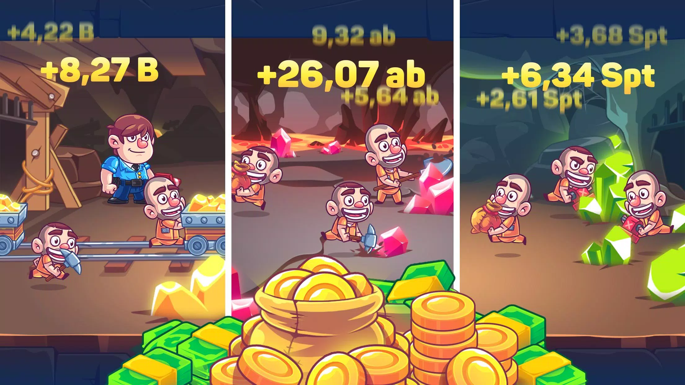 Idle Prisoner  Inc - Mine & Crafting Building应用截图第1张