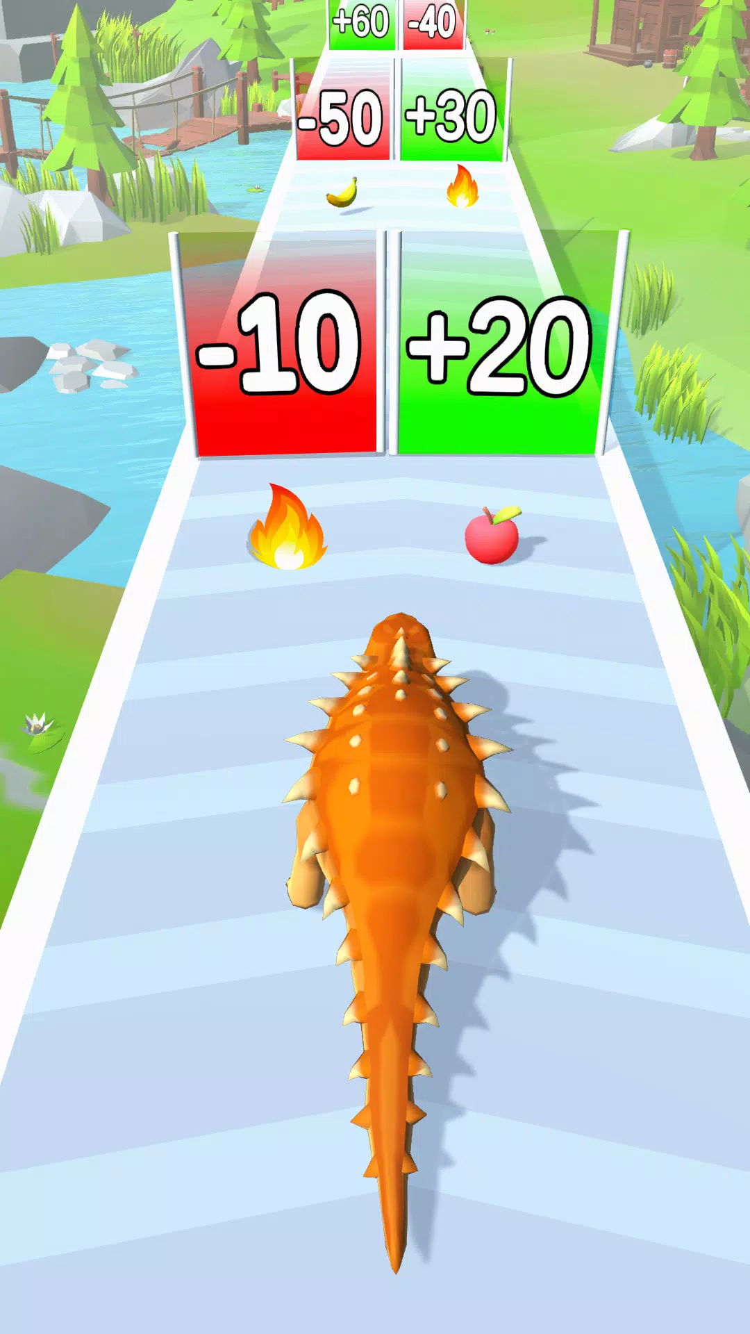 Dinosaur Run: Dino Evolution Captura de tela 2