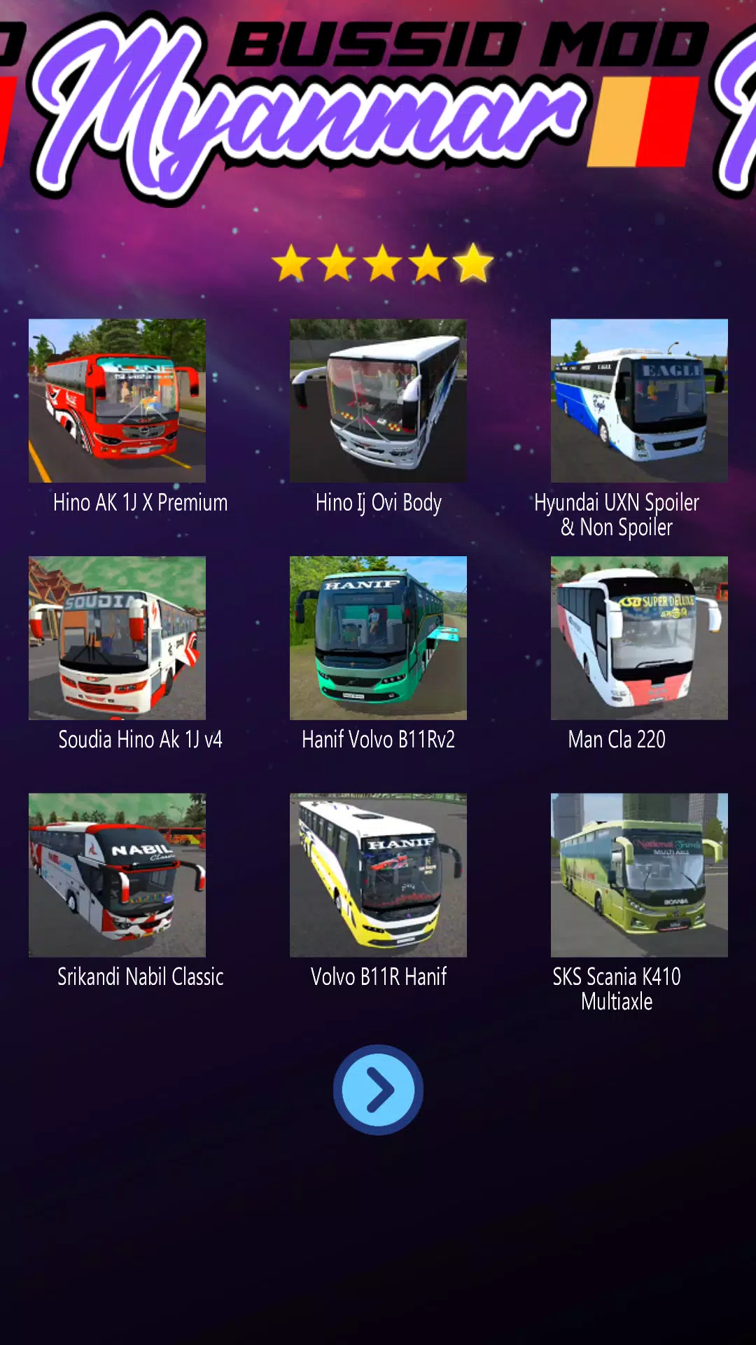 Mod Bussid Myanmar Screenshot 2