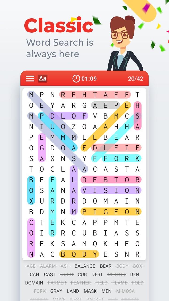 Word Search - Daily Word Games应用截图第1张