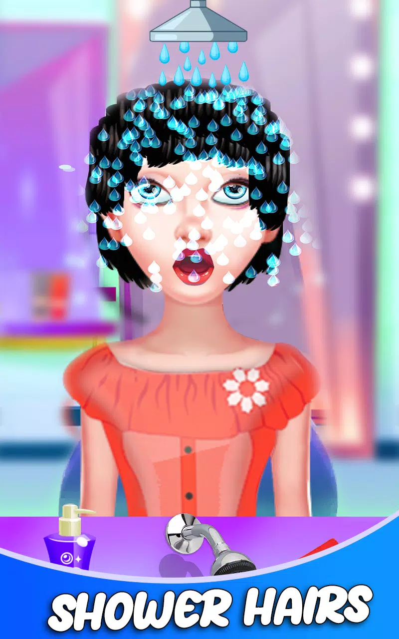 Fashion Girls Hair Salon Games Capture d'écran 4