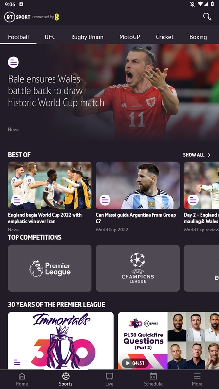 TNT Sports: News & Results 스크린샷 3