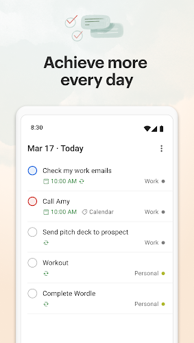 Todoist : to do list et agenda Capture d'écran 2