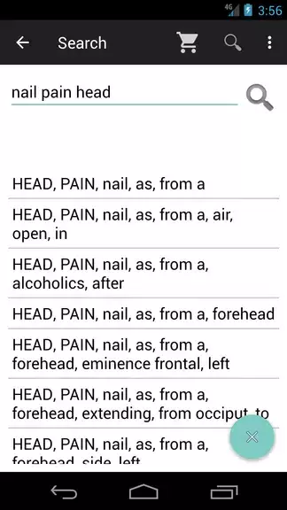 Homoeopathic Repertorium 스크린샷 4