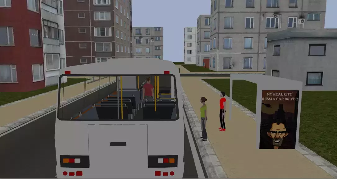 Russian Bus Simulator 3D Скриншот 1