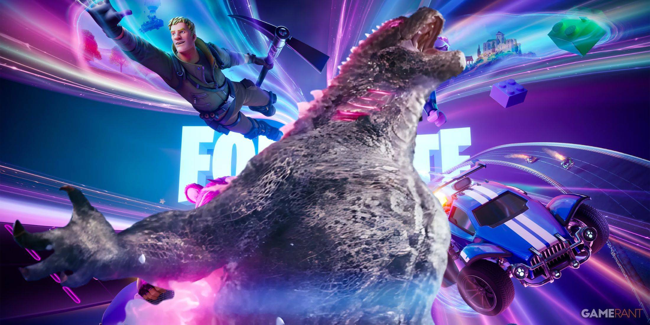 Neue Fortnite -Lecks deuten auf Godzilla und Monsterverse -Hautanzug hin