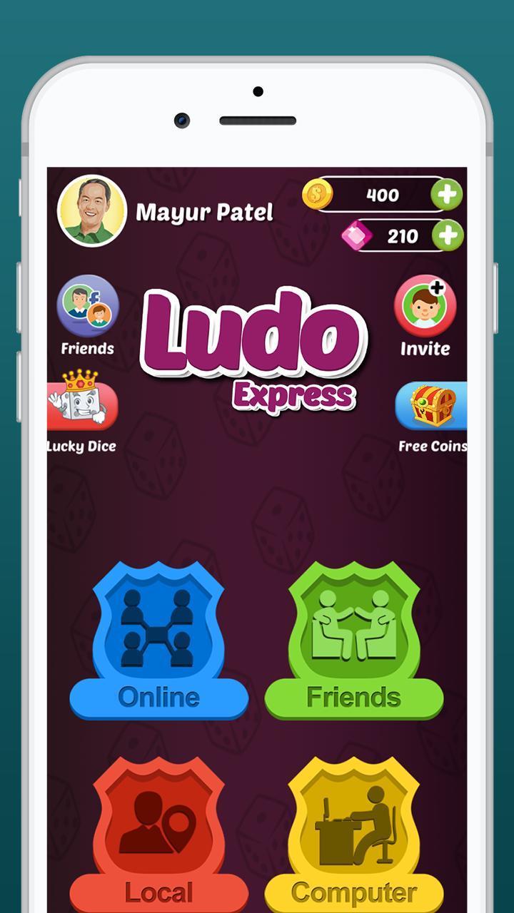 Ludo Express : Online Ludo 스크린샷 1