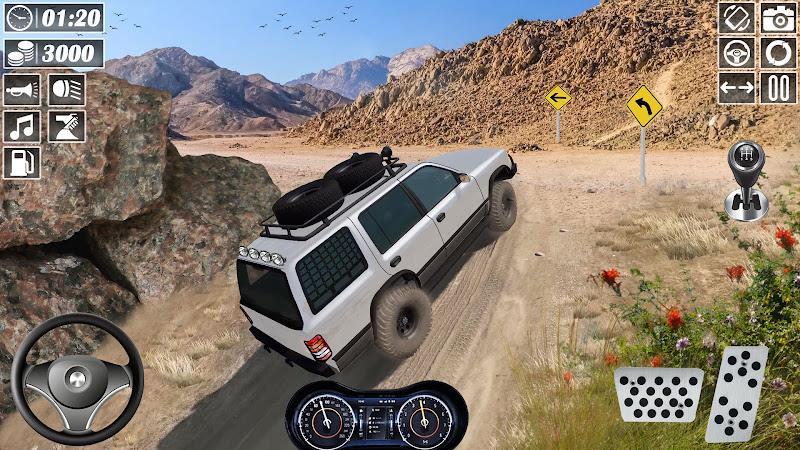 Offroad Jeep Simulator Game スクリーンショット 1