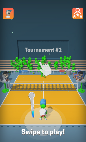 lawn tennis games - 3D offline Скриншот 4