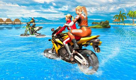 Water Surfer Racing In Moto Screenshot 2