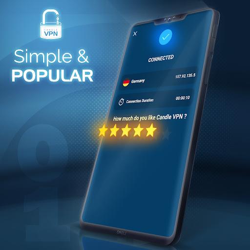 Candle VPN | فیلترشکن پرسرعت スクリーンショット 3