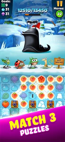 Best Fiends - Match 3 Puzzles Mod Capture d'écran 3