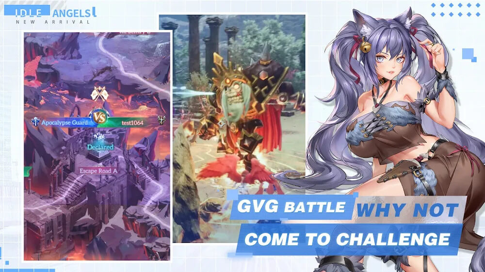 Idle Angels: Goddess' Warfare Screenshot 2