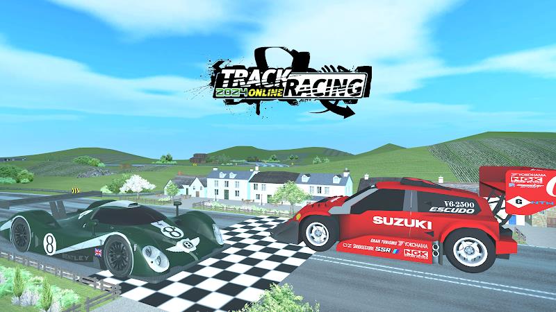 TrackRacing Online Captura de tela 1