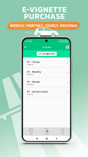 Voxpay - parking & e-vignette स्क्रीनशॉट 3