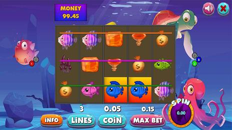 Jackpot underwater City slots Captura de pantalla 4