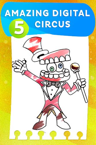 Amazing Digital Circus colorin スクリーンショット 2