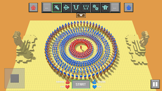 Blocky Ragdoll Battle Capture d'écran 3