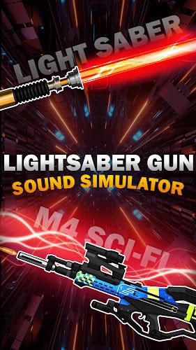 Lightsaber Gun Sound Simulator Скриншот 1