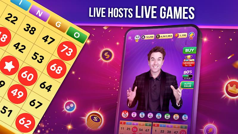 Live Play Bingo: Real Hosts Screenshot 2