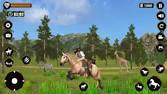 Wild Horse Simulator 3D Games स्क्रीनशॉट 3