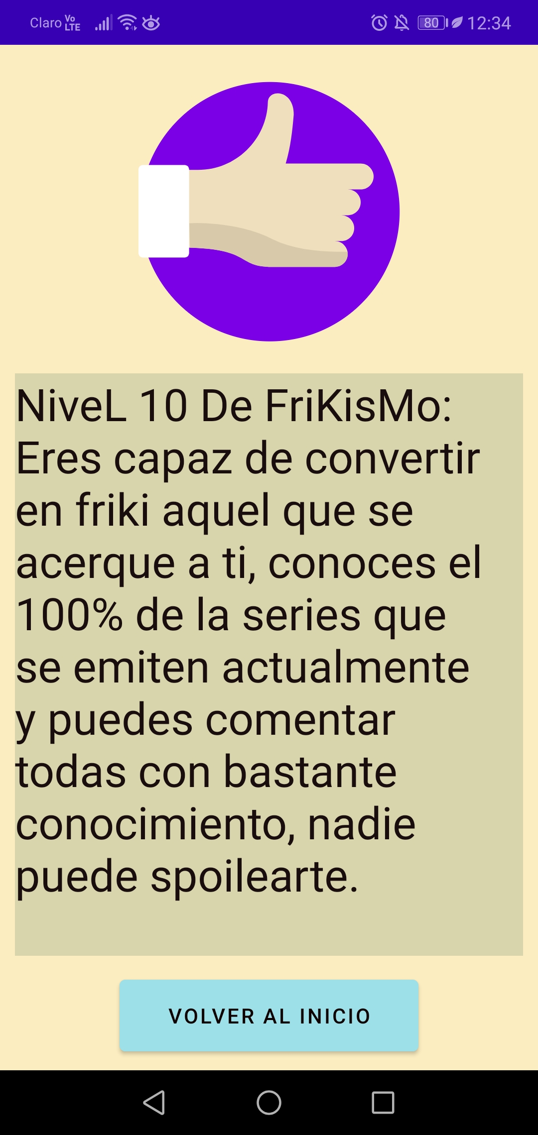 Preguntas Frikis Captura de tela 3