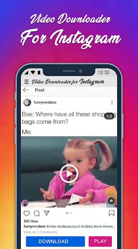 InstaSaver Photo & Video Downloader for Instagram Captura de tela 4