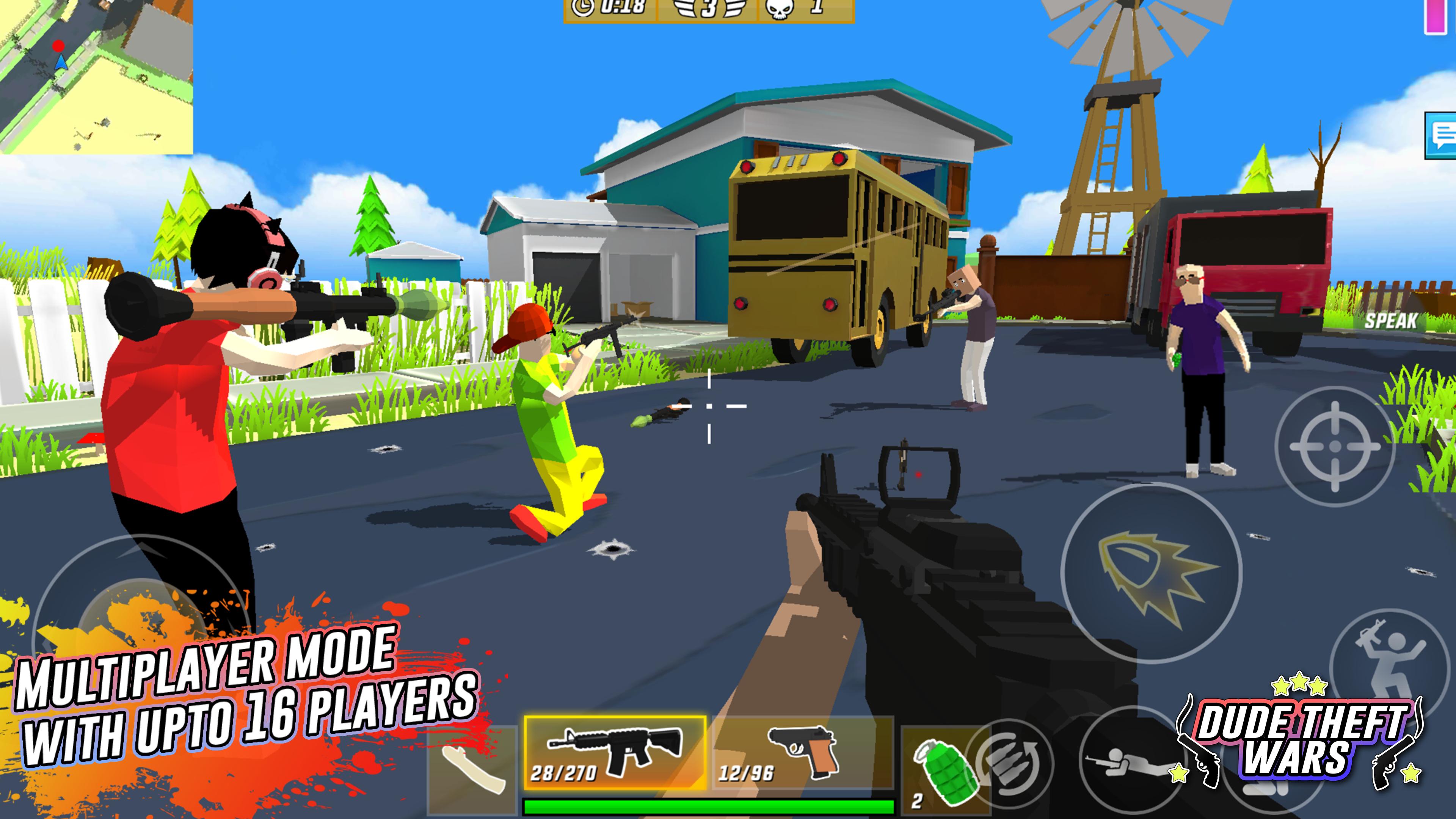 Dude Theft Wars FPS Open world 스크린샷 2