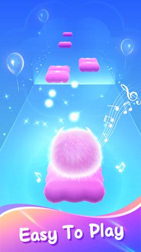 Fluffy Ball: Music Hop Game Screenshot 3