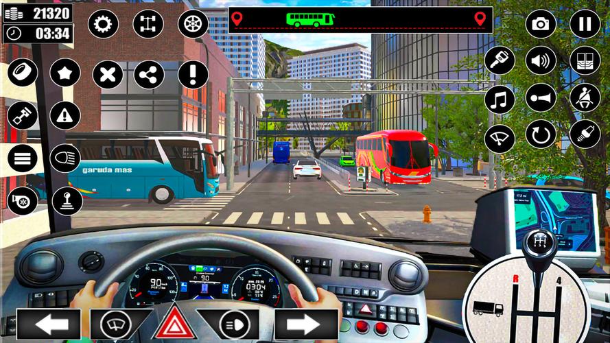 Motor Bus Simulator Coach Game应用截图第4张