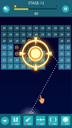 Tijolos e Bolas - Jogo de bola Captura de tela 4