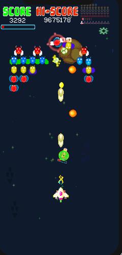 Galaxiga Retro:   - スペースシューター スクリーンショット 3