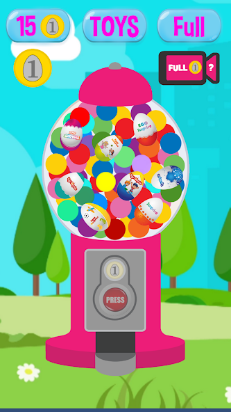 Surprise Eggs Vending Machine Mod 스크린샷 1