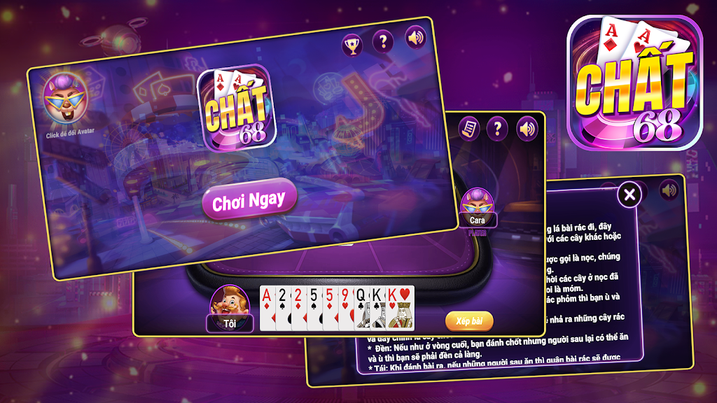 Chất68: Đánh Bài Doi Thuong Screenshot 4