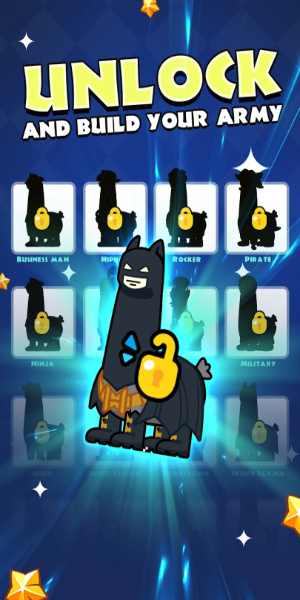 Mutant Llama: IDLE Breed Games Captura de pantalla 3