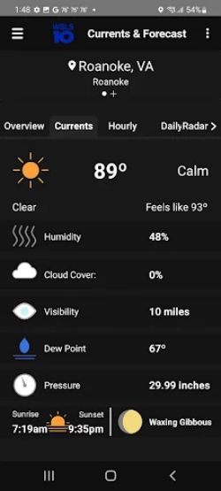 WSLS 10 Roanoke Weather应用截图第3张